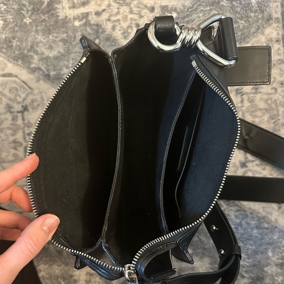 All Saints Captain Round Crossbody Bag - Picture 7 of 9